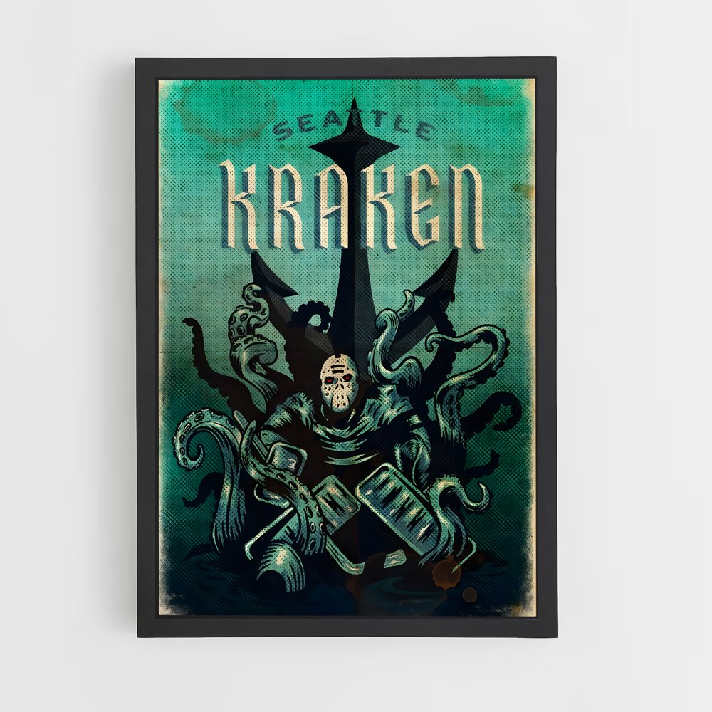 Poster The Dark Kraken – affiche Hockey sur glace (vue 2)